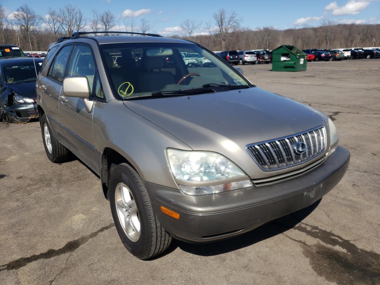 LEXUS RX 300 2002 with VIN JTJHF10U220241021 - Photo from auction