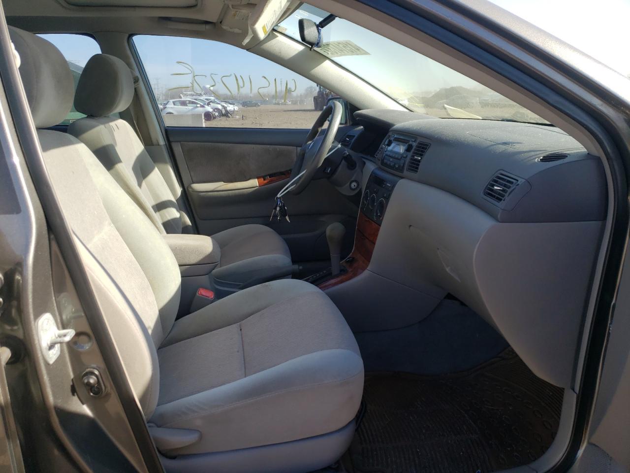 Photo 5 from auction – 2008 TOYOTA COROLLA CE with VIN 2T1BR32E58C933922