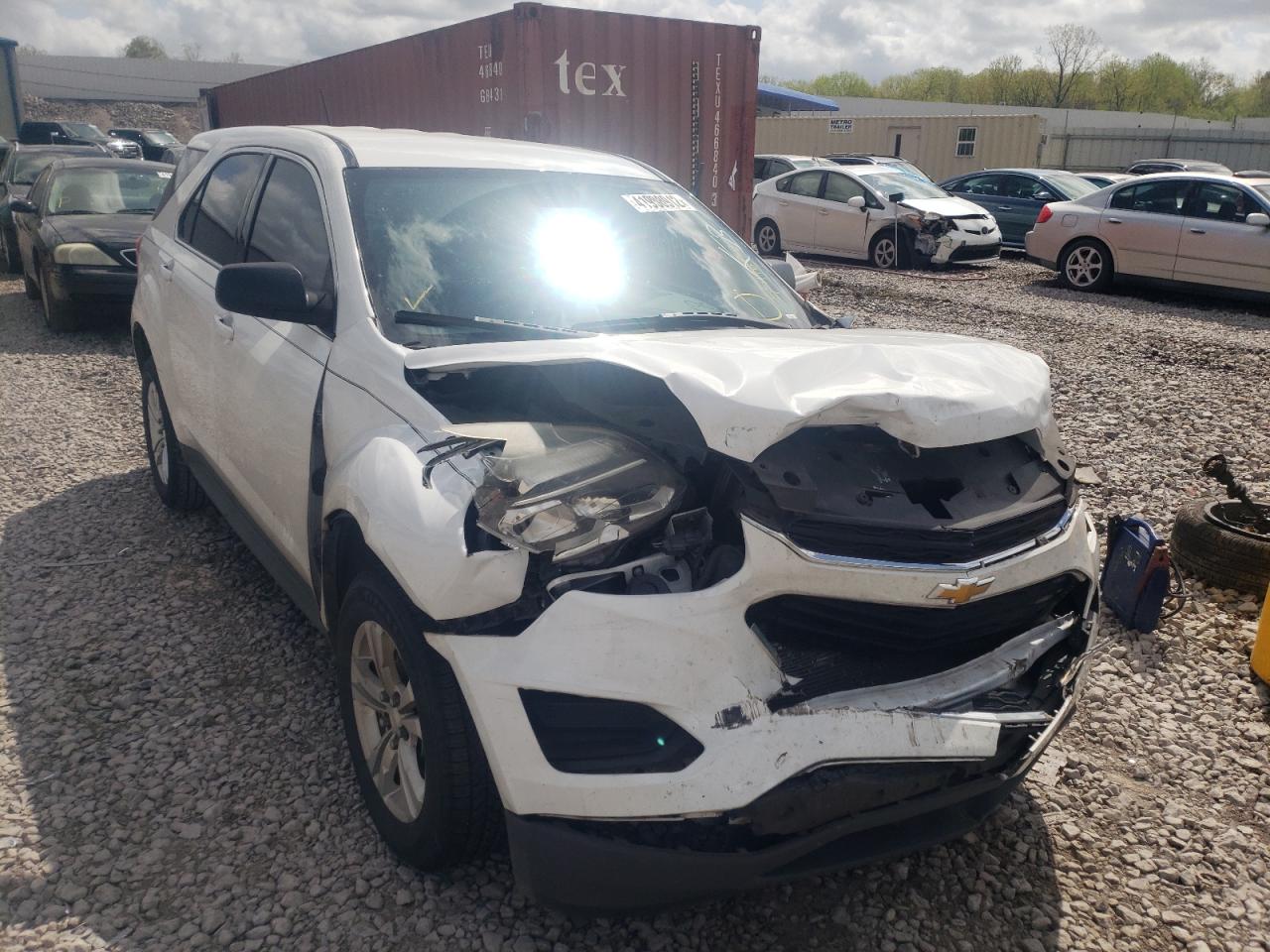 CHEVROLET EQUINOX LS 2016 with VIN 2GNALBEK0G6331946 - Photo from auction
