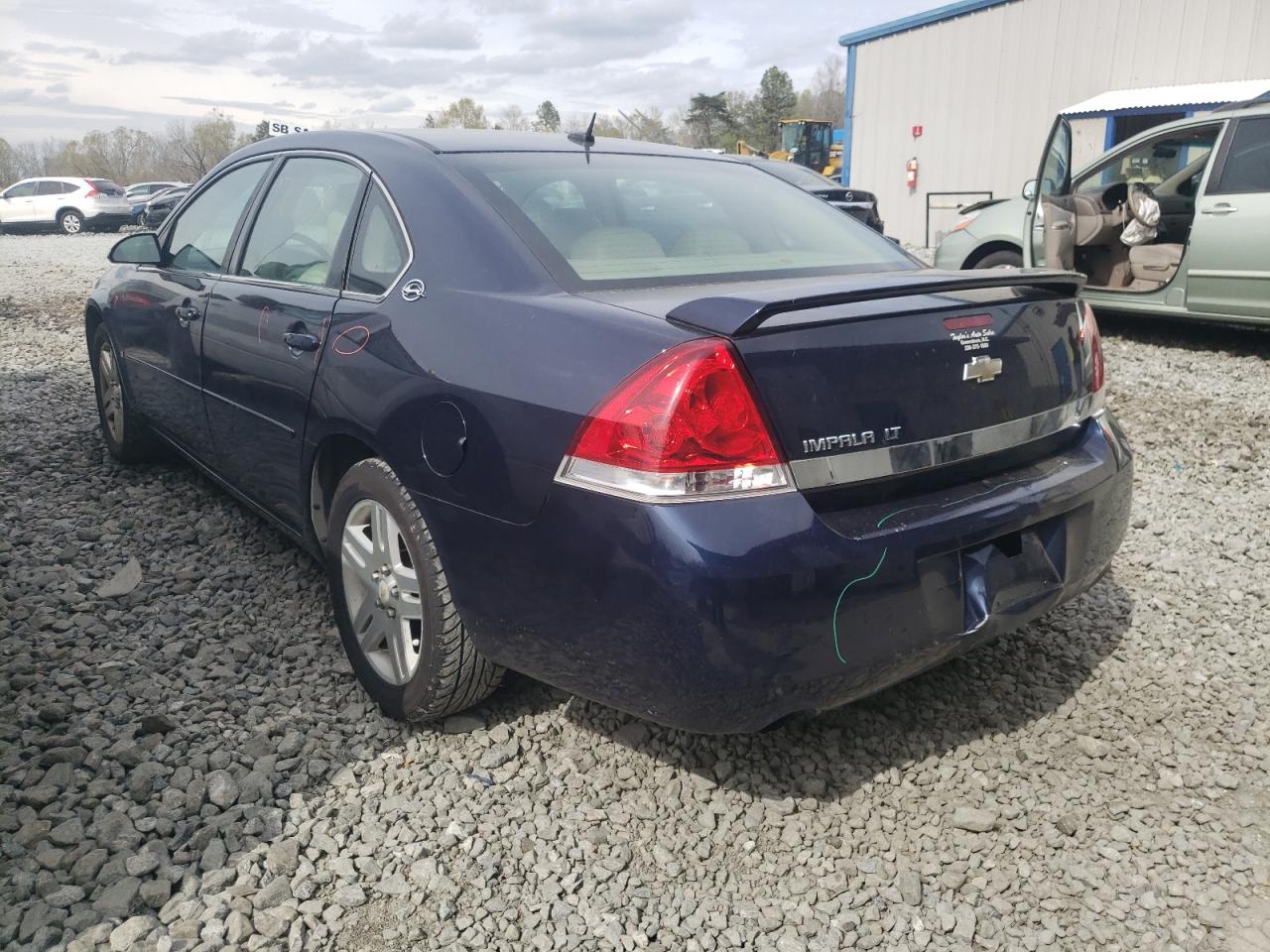 Photo 3 from auction – 2007 CHEVROLET IMPALA LT with VIN 2G1WC58R779248482