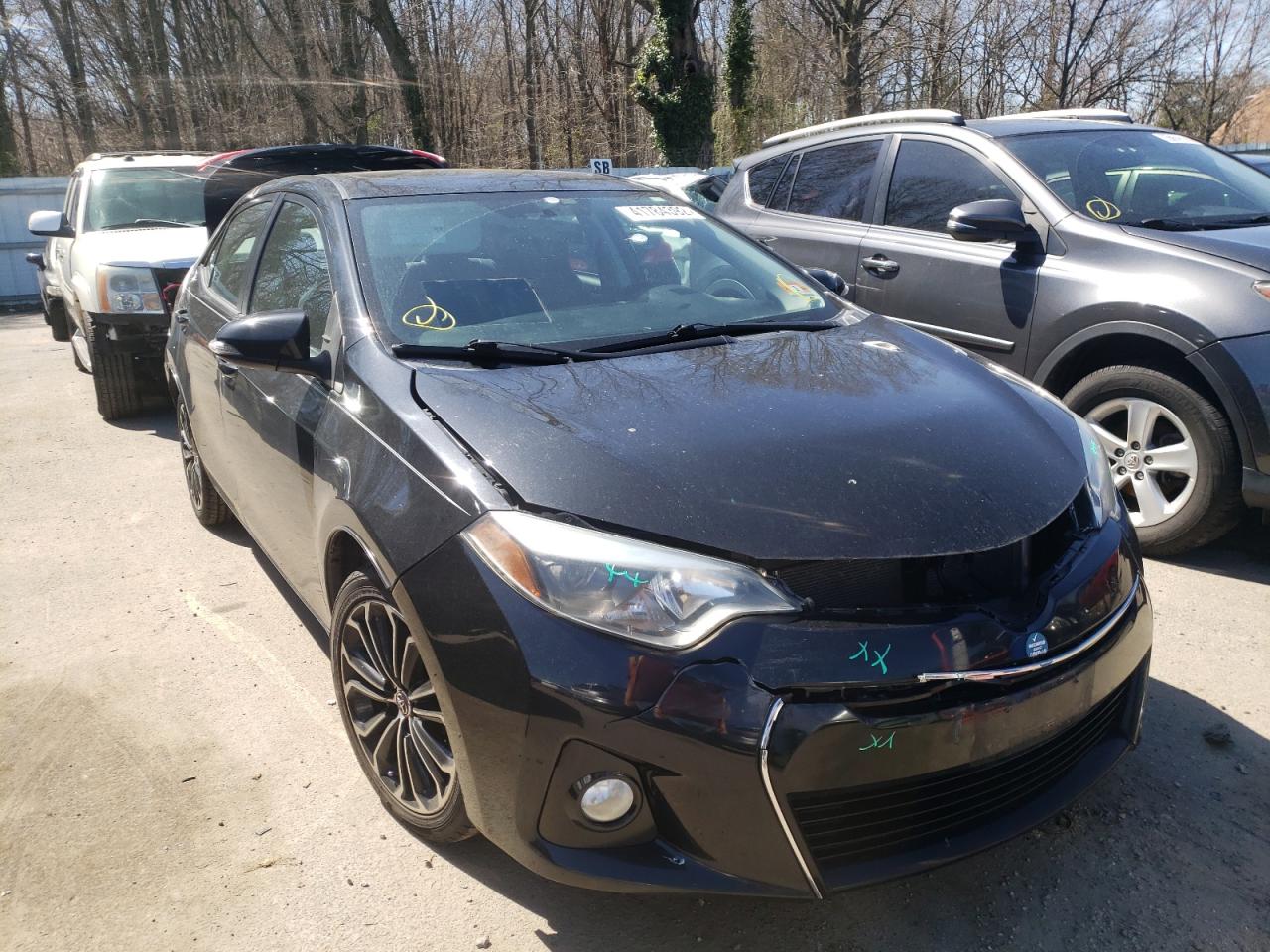 TOYOTA COROLLA L 2015 with VIN 2T1BURHE8FC296420 - Photo from auction