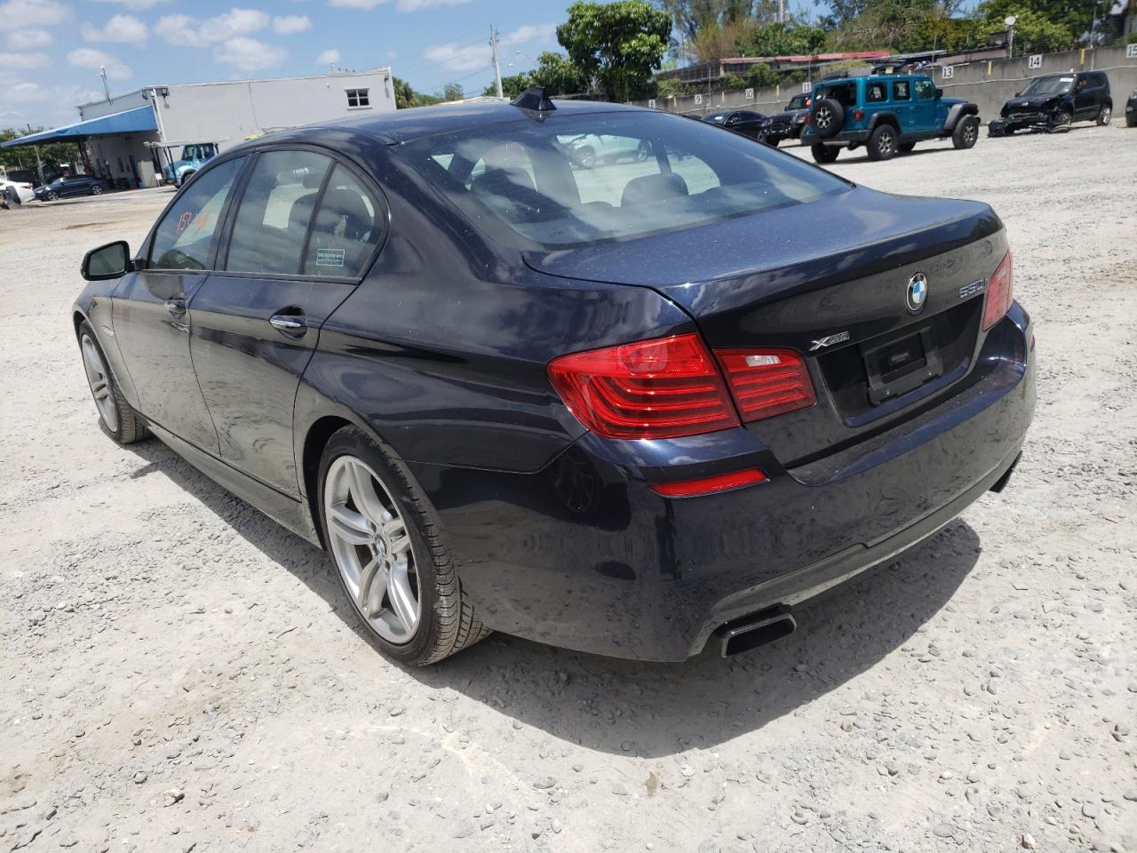 Photo 3 from auction – 2014 BMW 550 XI with VIN WBAKP9C59ED692000