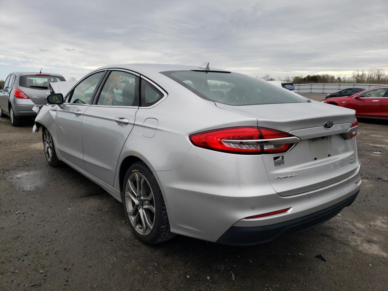 Photo 3 from auction – 2019 FORD FUSION SEL with VIN 3FA6P0CD1KR145271