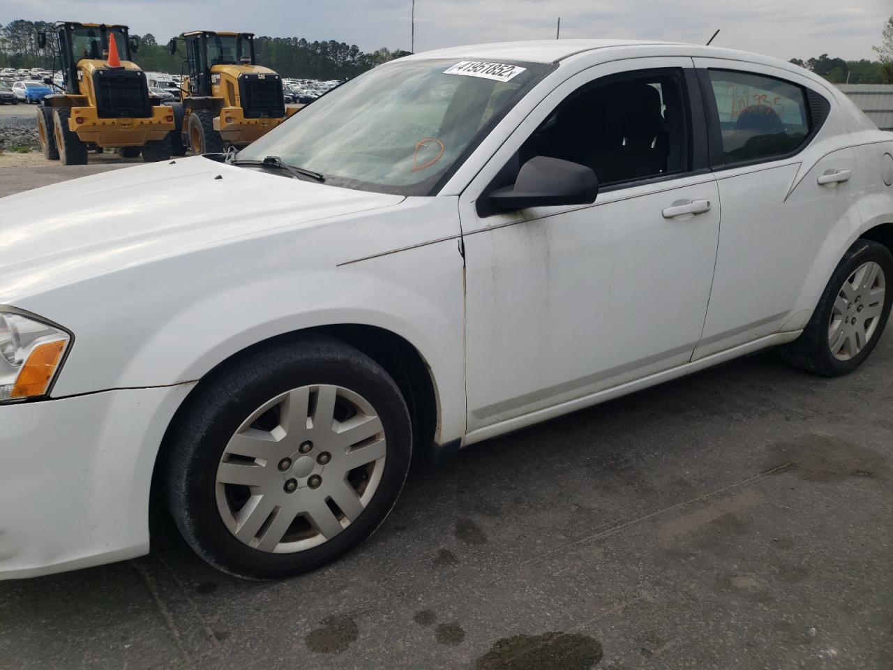 Photo 9 from auction – 2014 DODGE AVENGER SE with VIN 1C3CDZAB4EN200075