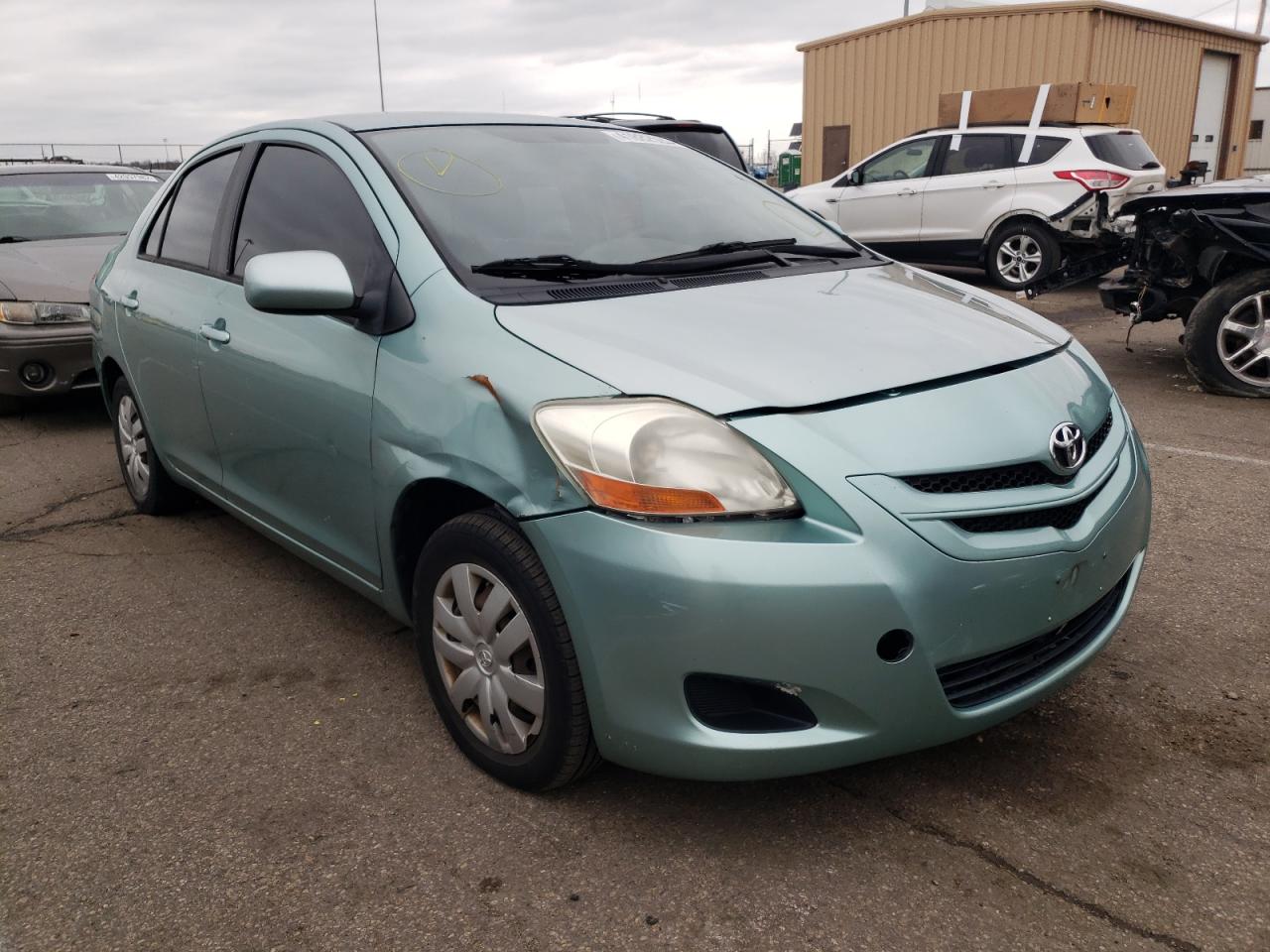 TOYOTA YARIS 2007 with VIN JTDBT903871017647 - Photo from auction
