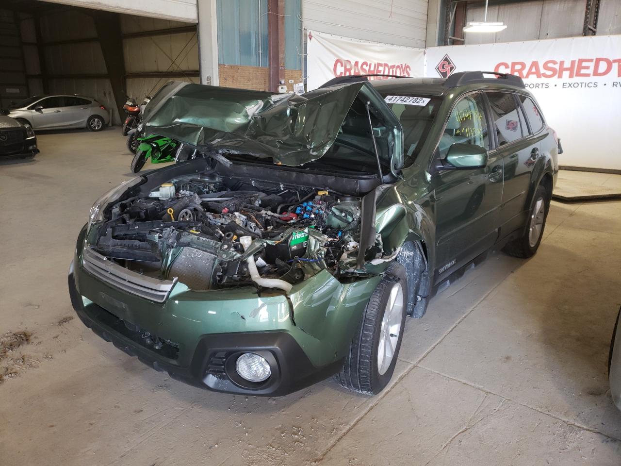 Photo 2 from auction – 2013 SUBARU OUTBACK 2. with VIN 4S4BRBHC9D3228684
