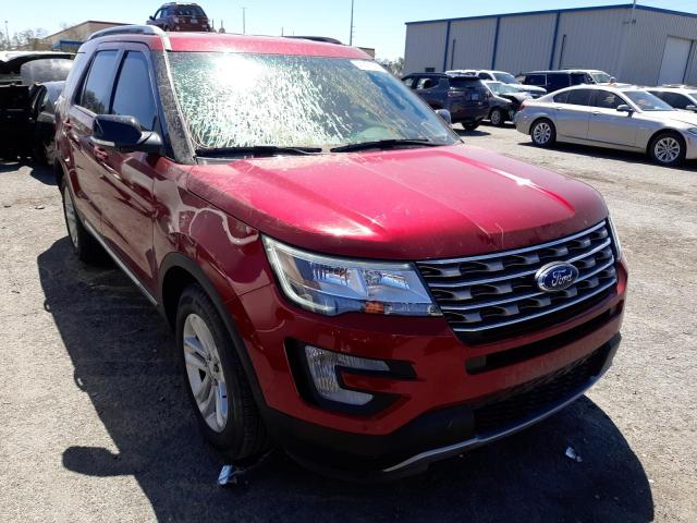 FORD EXPLORER X 2017 with VIN 1FM5K7D89HGB32438 - Photo from auction