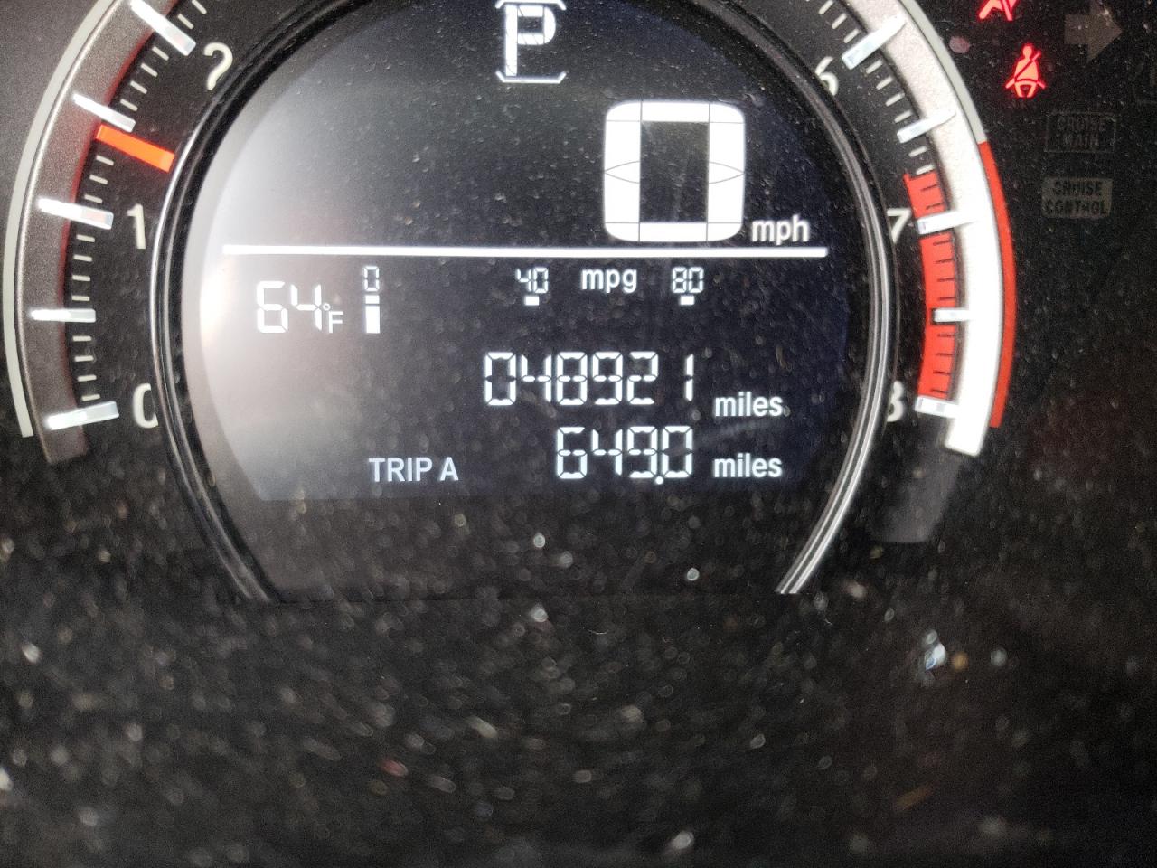 Photo 8 from auction – 2017 HONDA CIVIC LX with VIN 19XFC2F57HE039994