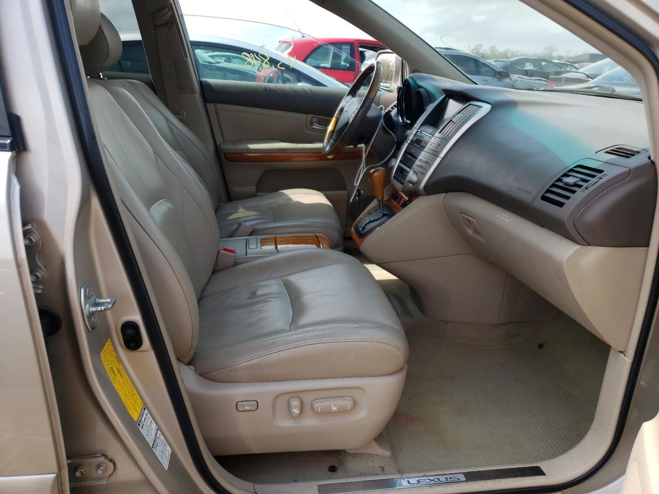 Photo 5 from auction – 2008 LEXUS RX 350 with VIN 2T2HK31U98C092304