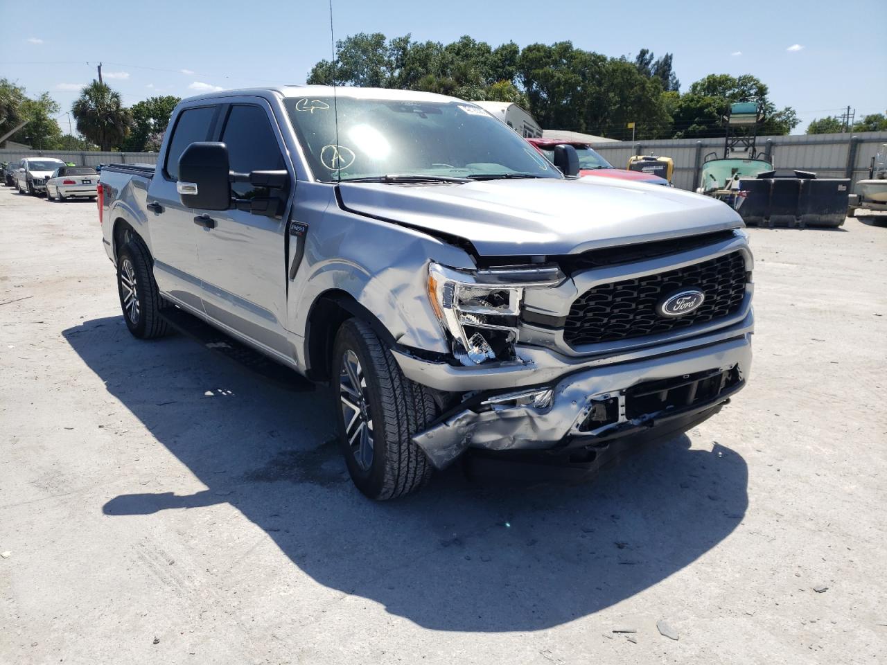 Photo 1 from auction – 2021 FORD F150 SUPER with VIN 1FTEW1EP6MFB40718
