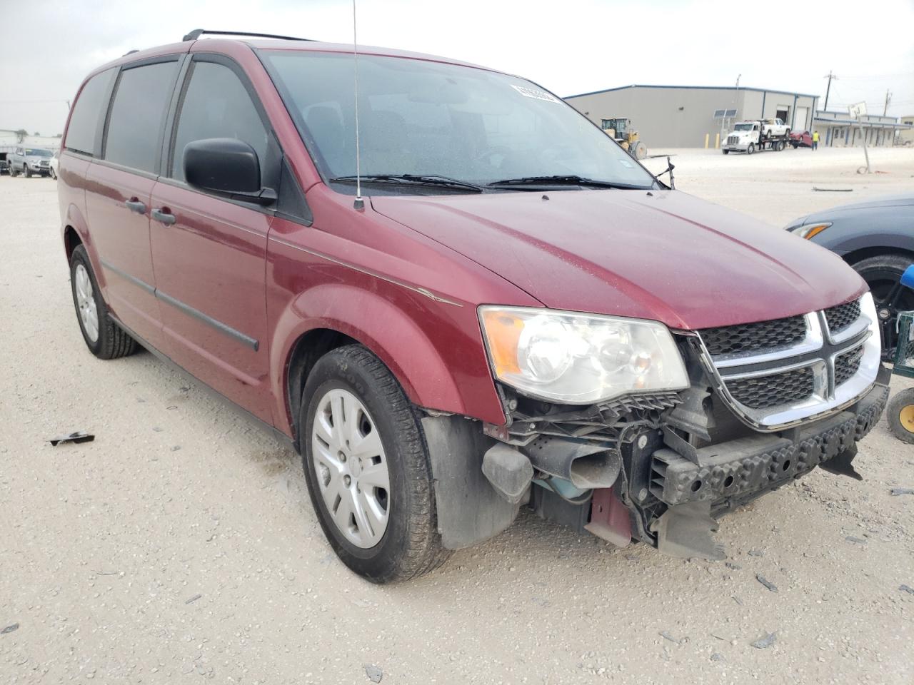 DODGE GRAND CARA 2014 with VIN 2C4RDGBG9ER299046 - Photo from auction