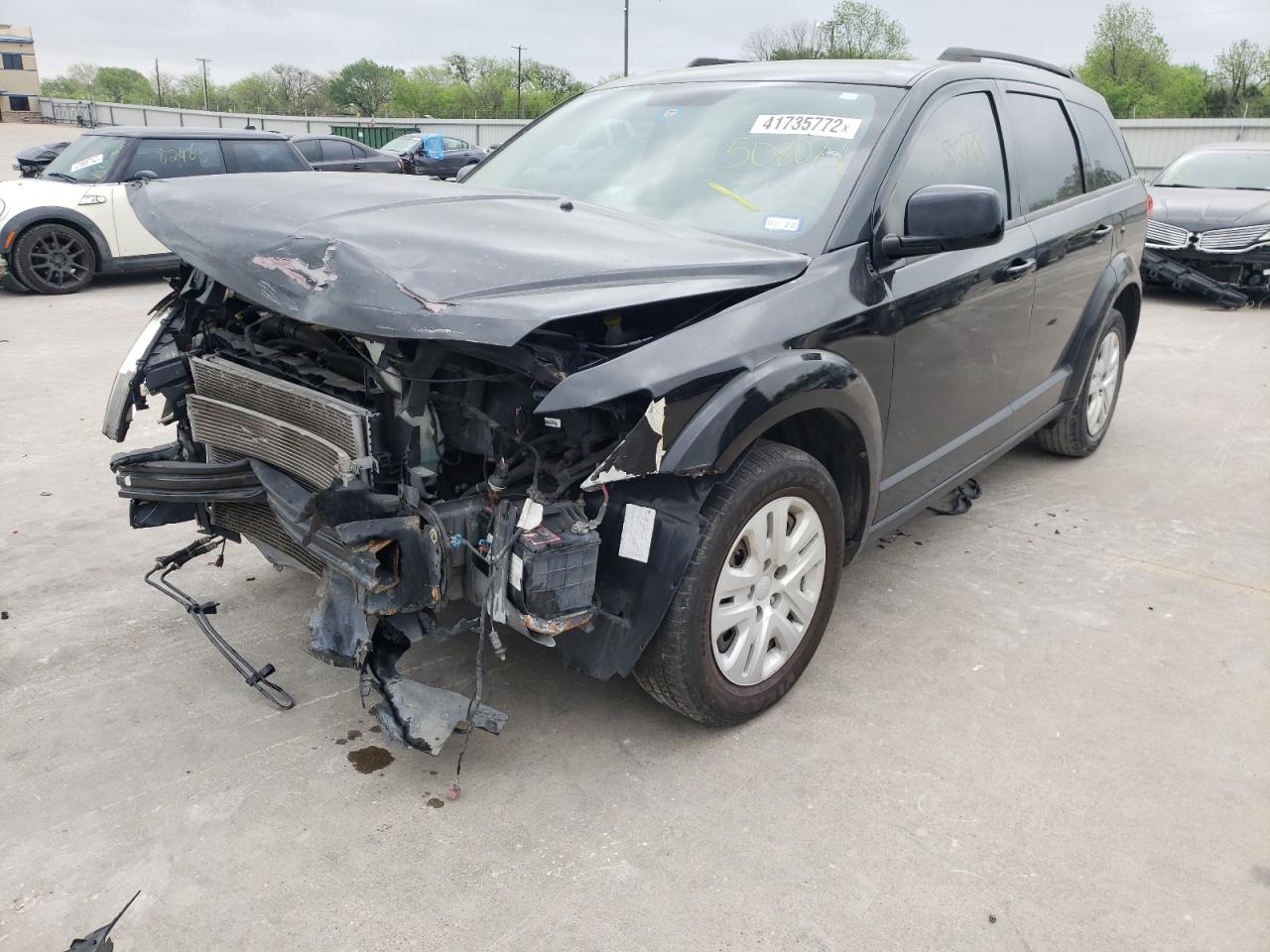 Photo 2 from auction – 2017 DODGE JOURNEY SX with VIN 3C4PDCBB1HT508026