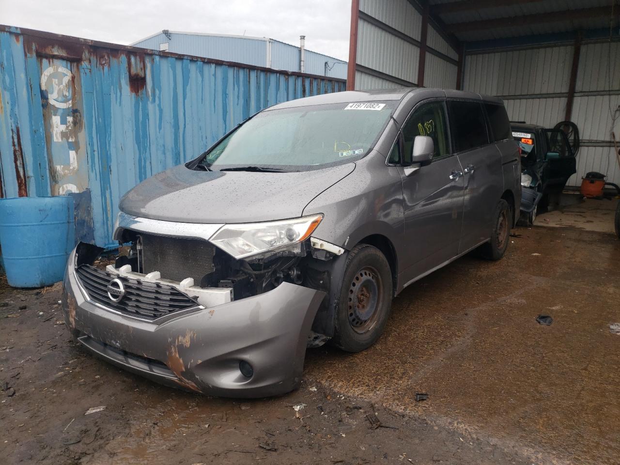Photo 2 from auction – 2012 NISSAN QUEST S with VIN JN8AE2KP5C9049582