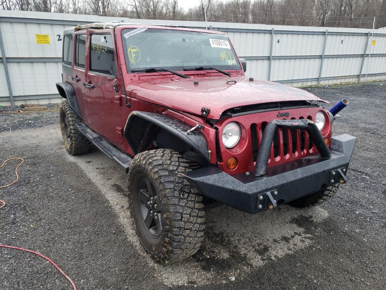 JEEP WRANGLER U 2012 with VIN 1C4BJWDG7CL290448 - Photo from auction