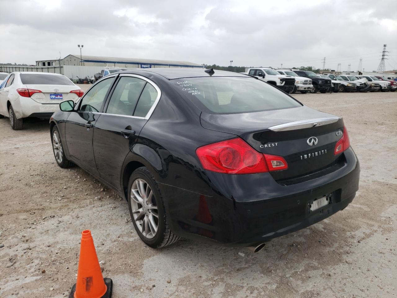 Photo 3 from auction – 2013 INFINITI G37 with VIN JN1CV6AR8DM751007