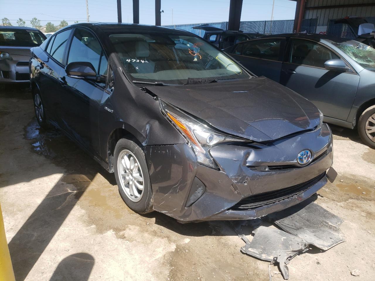 TOYOTA PRIUS 2018 with VIN JTDKARFUXJ3061361 - Photo from auction
