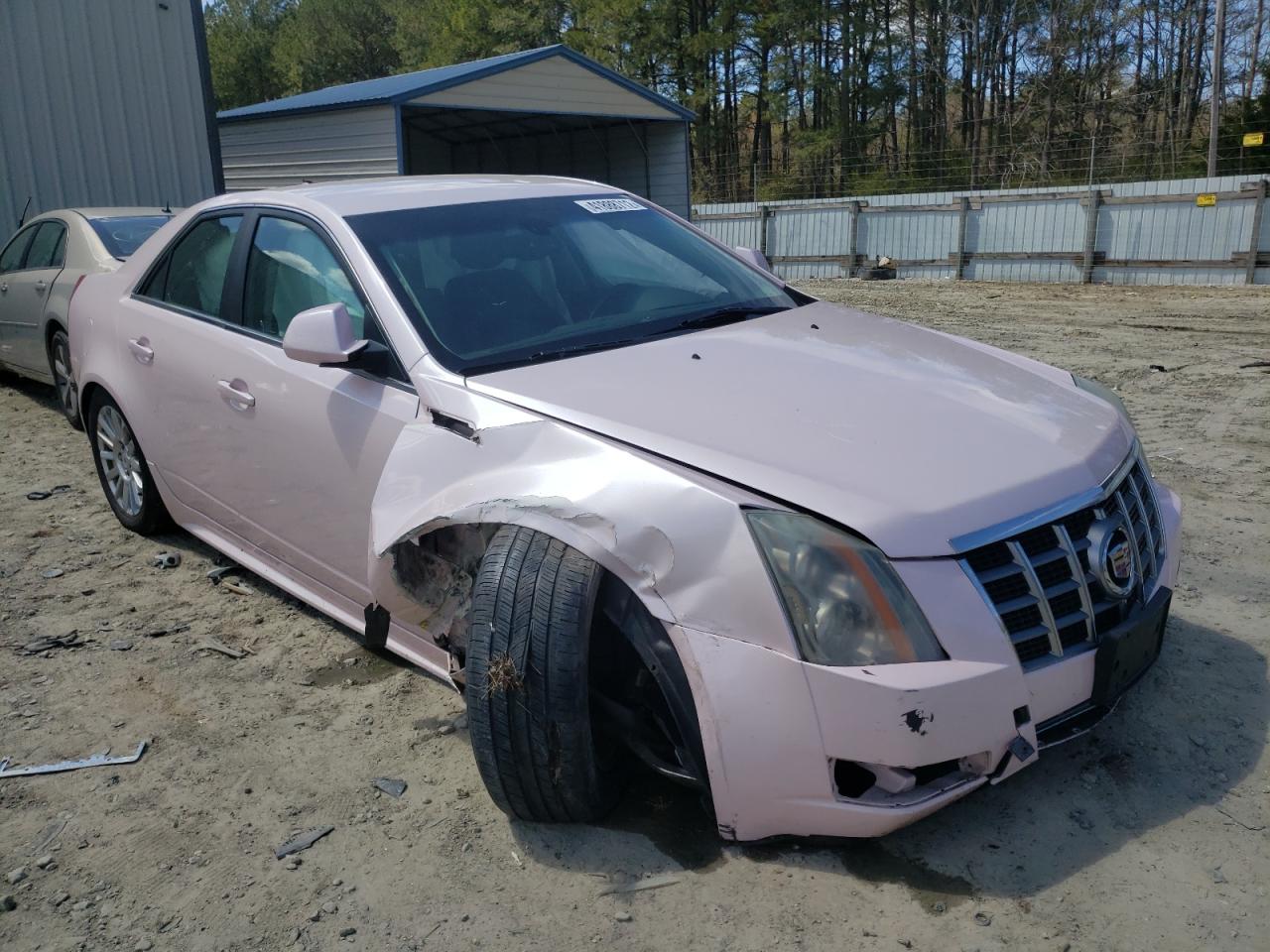 CADILLAC CTS LUXURY 2012 with VIN 1G6DE5E50C0148516 - Photo from auction