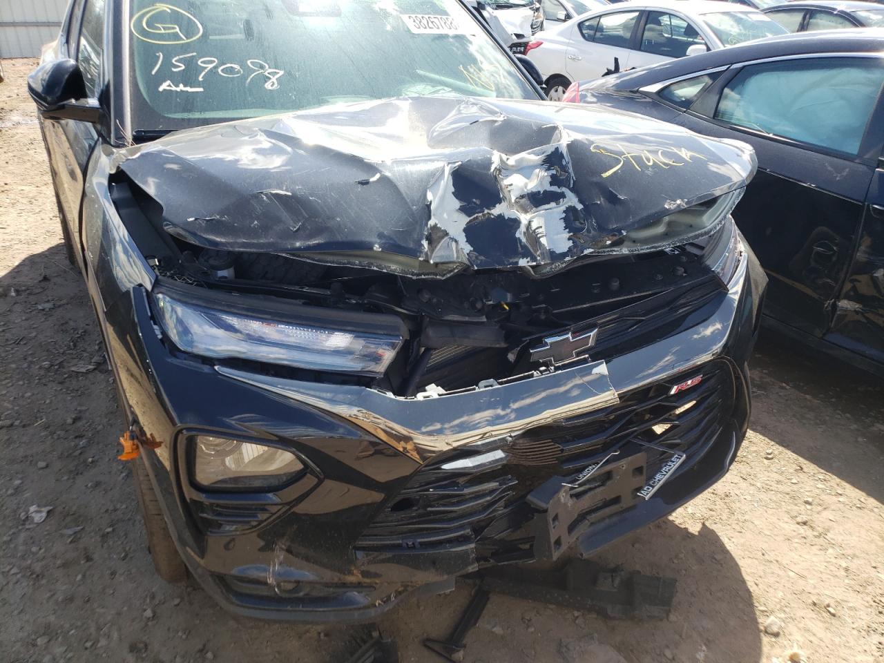 Photo 9 from auction – 2021 CHEVROLET TRAILBLAZE with VIN KL79MTSL6MB035878