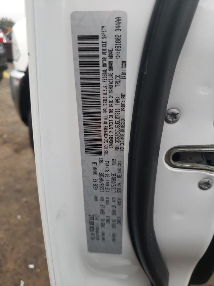 Photo 10 from auction – 2018 RAM 2500 ST with VIN 3C6UR5CJ6JG107311