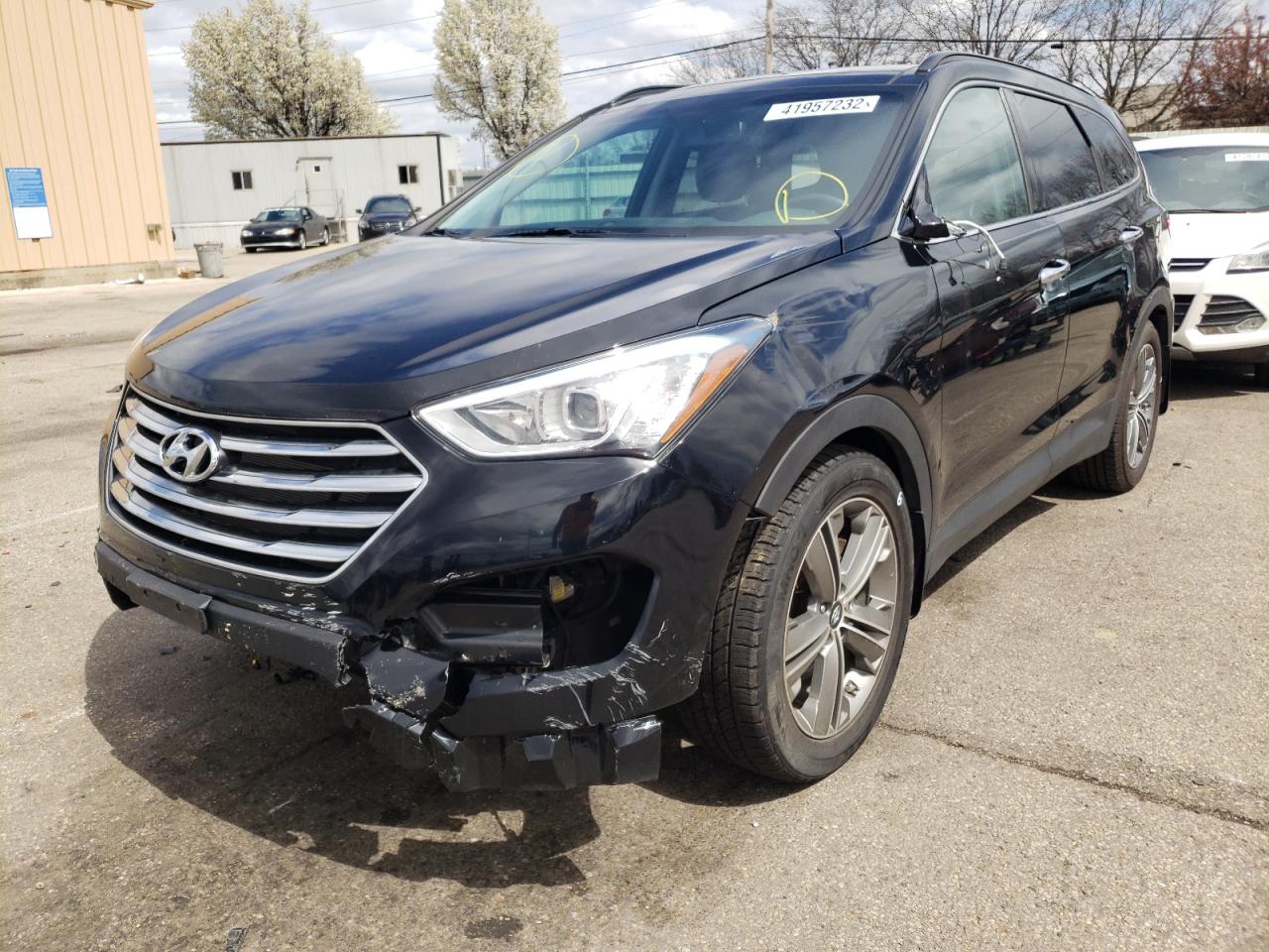 Photo 2 from auction – 2014 HYUNDAI SANTA FE G with VIN KM8SRDHF7EU070377