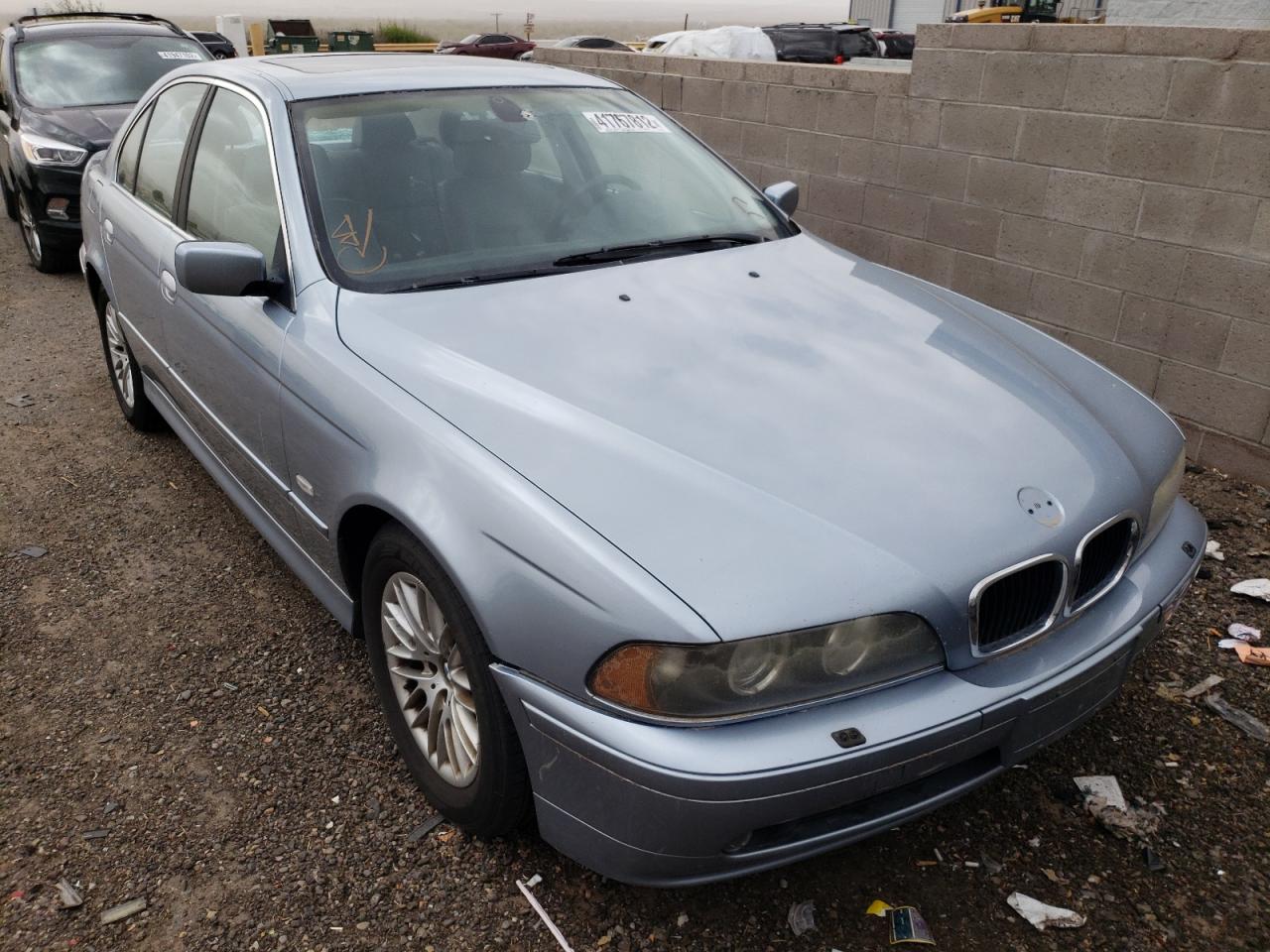BMW 530 I AUTO 2002 with VIN WBADT63452CH99317 - Photo from auction