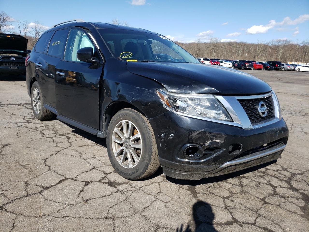 NISSAN PATHFINDER 2013 with VIN 5N1AR2MM9DC663098 - Photo from auction