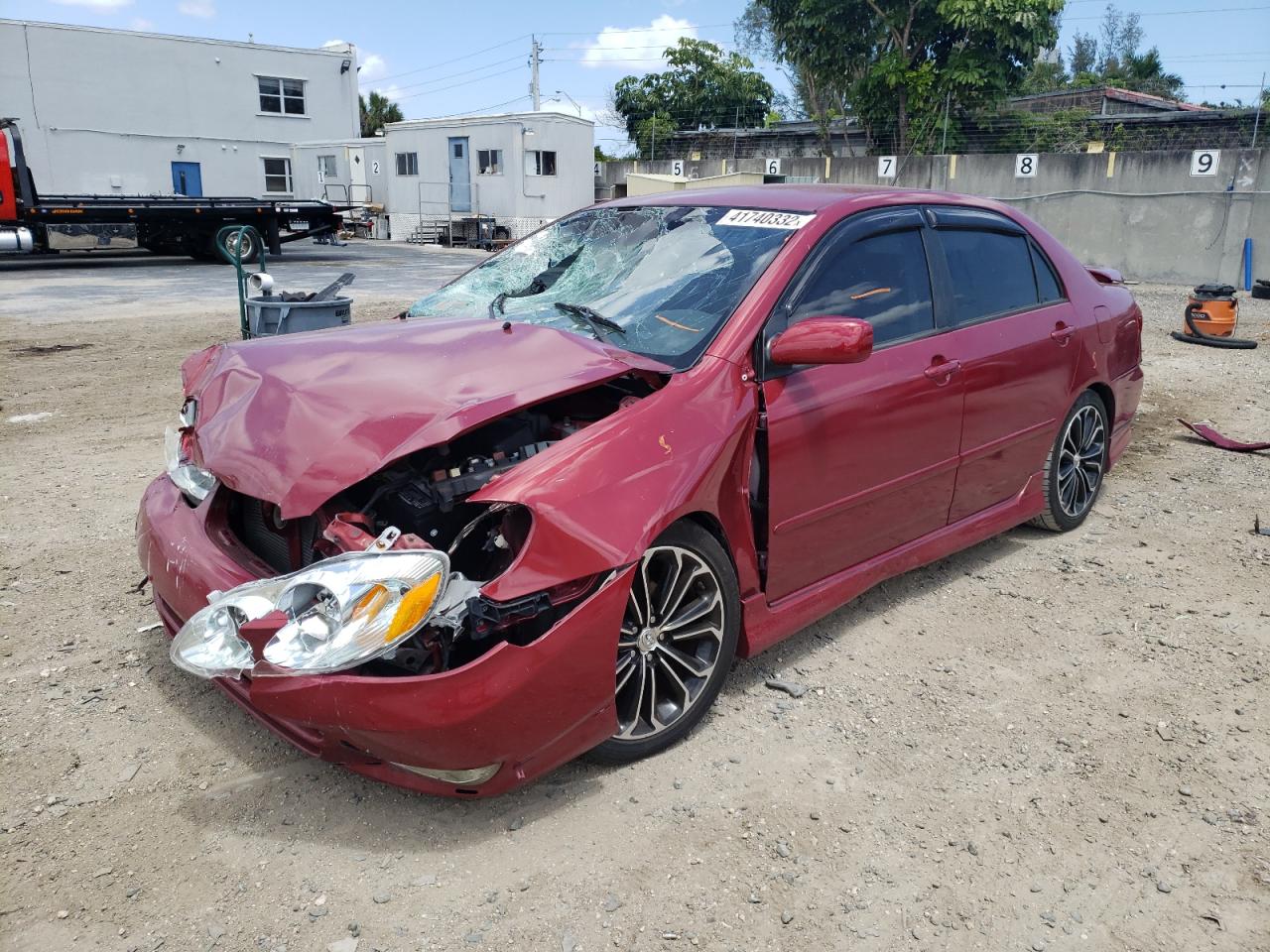 Photo 2 from auction – 2004 TOYOTA COROLLA CE with VIN 2T1BR32E34C196200