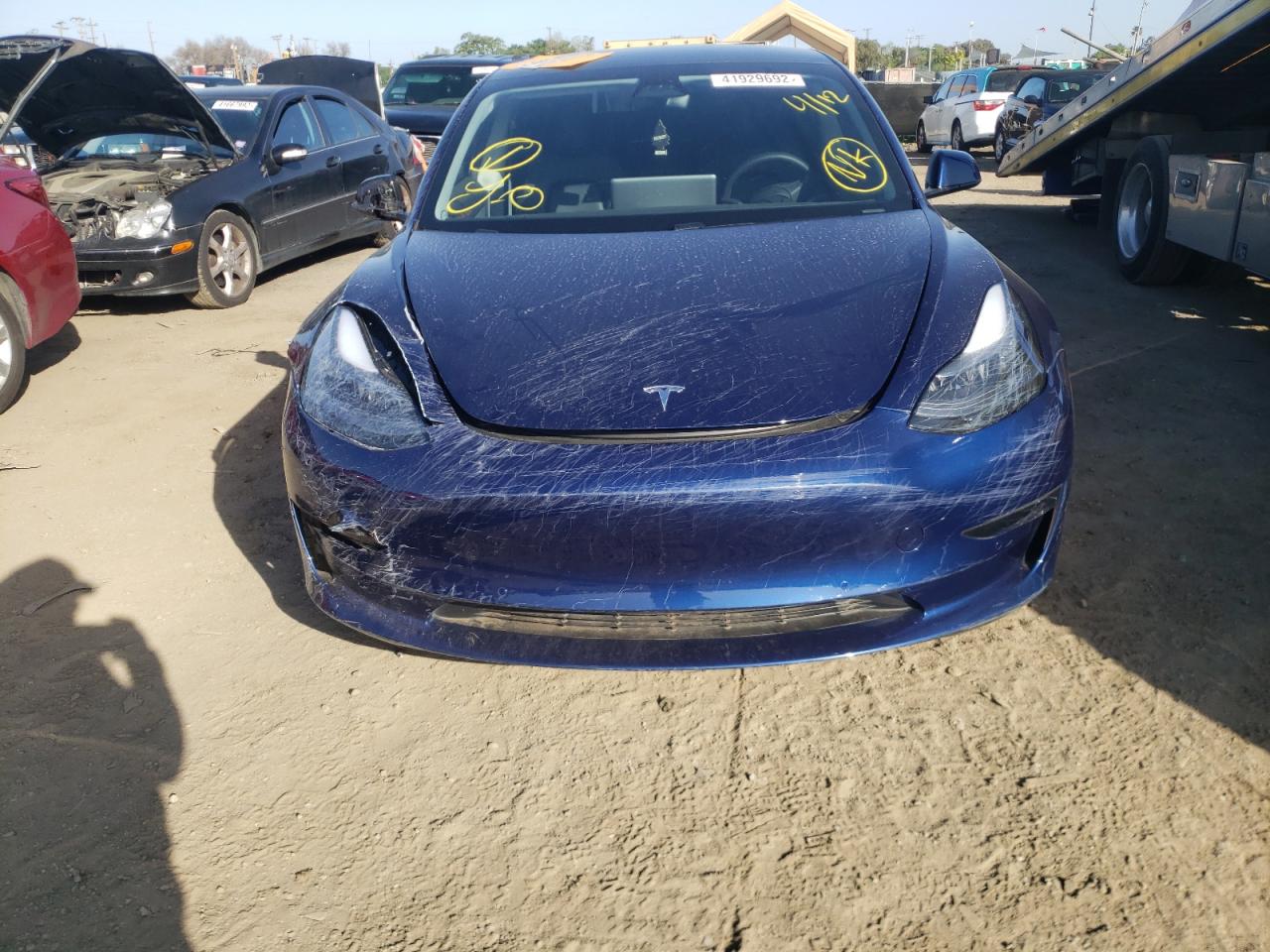 Photo 9 from auction – 2021 TESLA MODEL 3 with VIN 5YJ3E1EC3MF064922