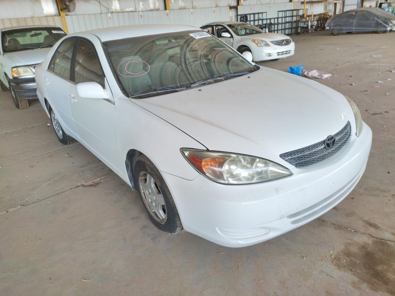 TOYOTA CAMRY LE 2003 with VIN 4T1BF30K73U042152 - Photo from auction