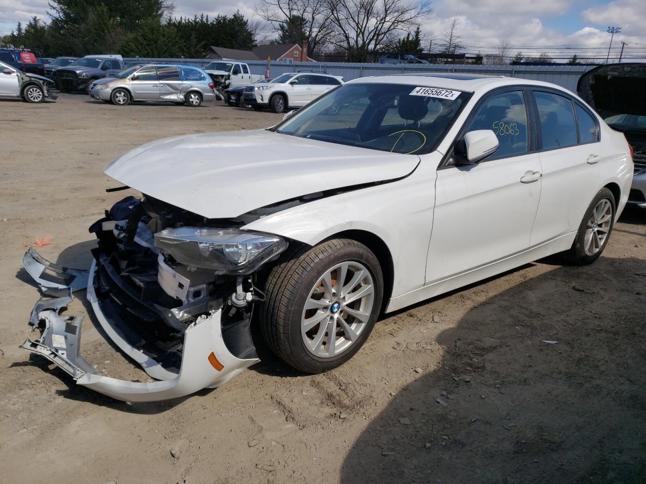 Photo 15 from auction – 2016 BMW 320 I with VIN WBA8E1G57GNU11840