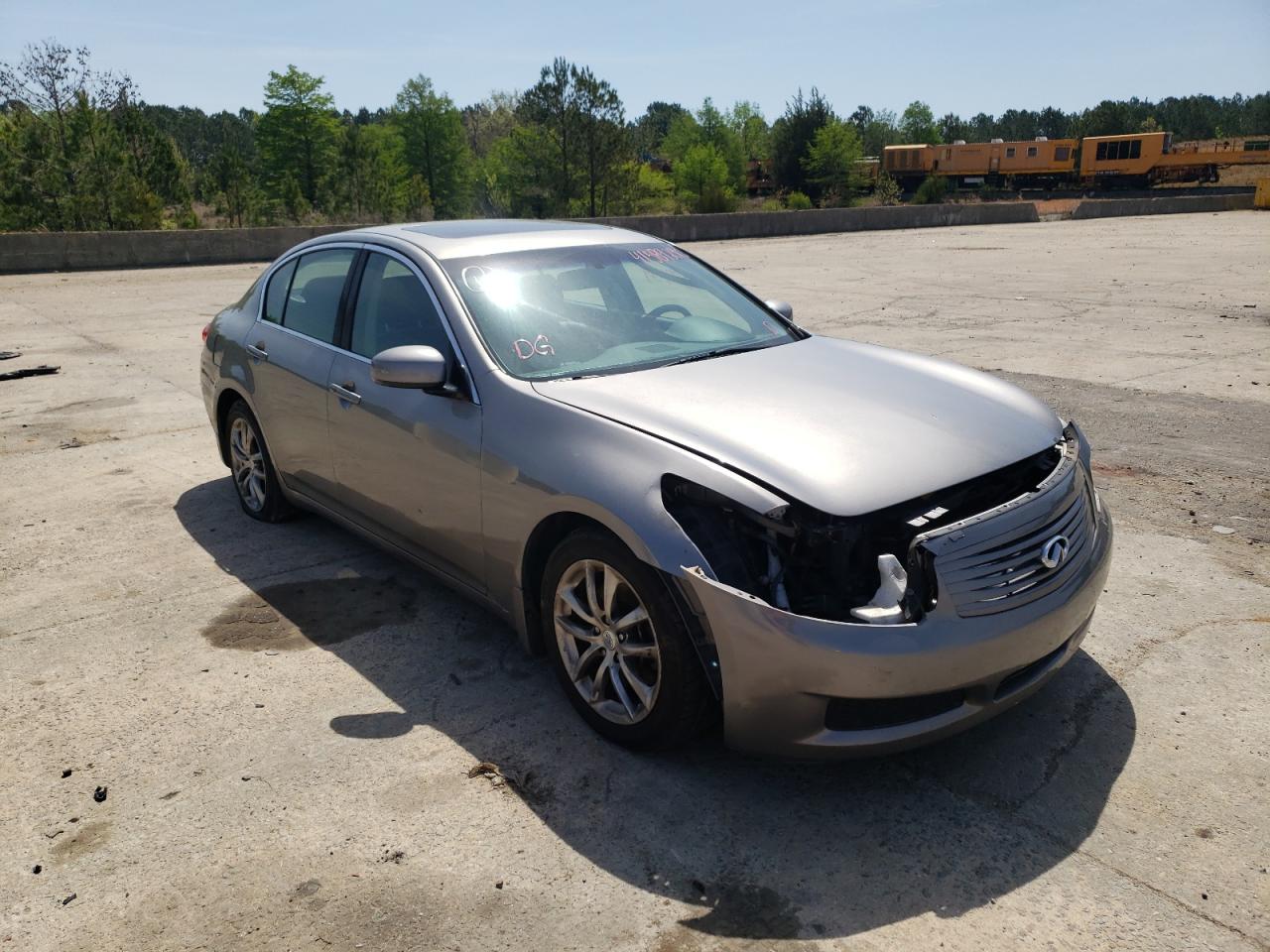INFINITI G35 2007 with VIN JNKBV61E27M726435 - Photo from auction