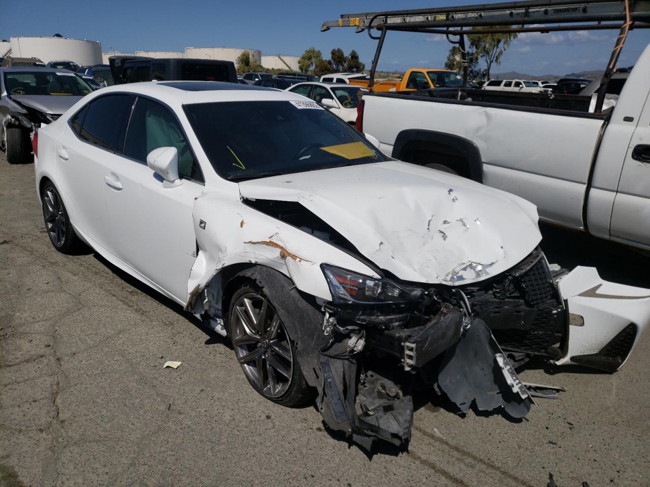 LEXUS IS 300 2018 with VIN JTHBA1D22J5070965 - Photo from auction