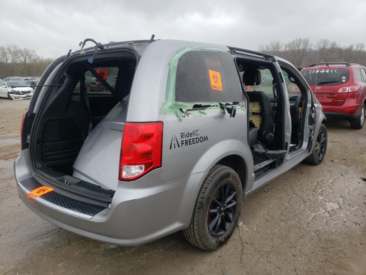 Photo 4 from auction – 2019 DODGE GRAND CARA with VIN 2C4RDGEG3KR658379