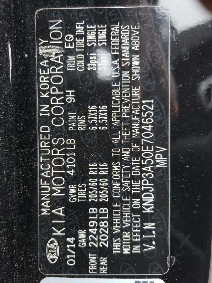 Photo 10 from auction – 2014 KIA SOUL + with VIN KNDJP3A50E7046521