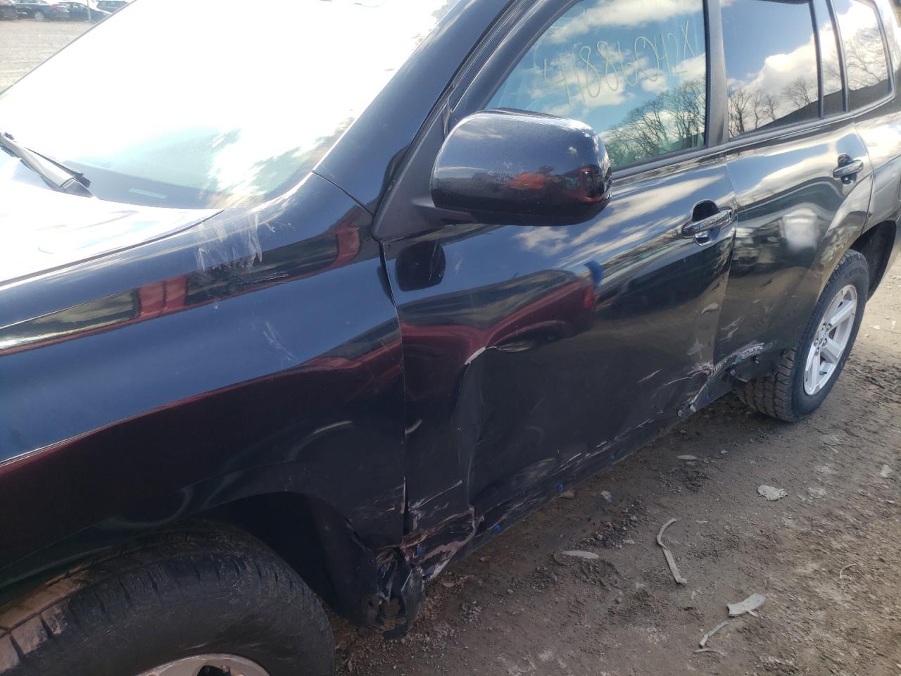 Photo 9 from auction – 2010 TOYOTA HIGHLANDER with VIN 5TDBK3EH7AS039590