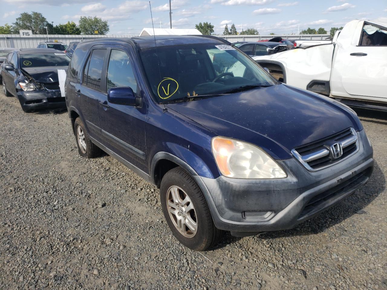 HONDA CR-V EX 2002 with VIN JHLRD78882C041060 - Photo from auction