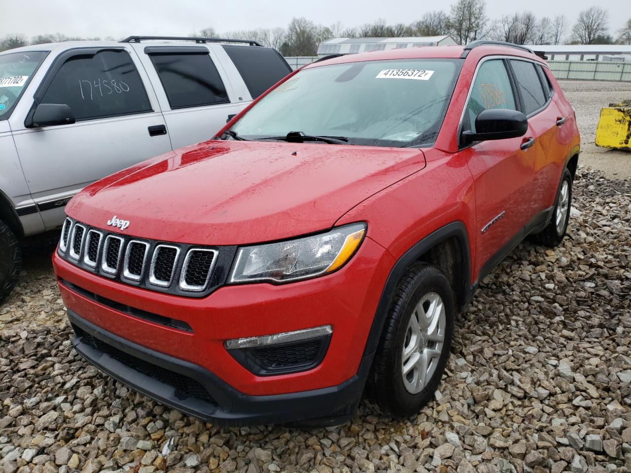 Photo 2 from auction – 2021 JEEP COMPASS SP with VIN 3C4NJCAB4MT532090