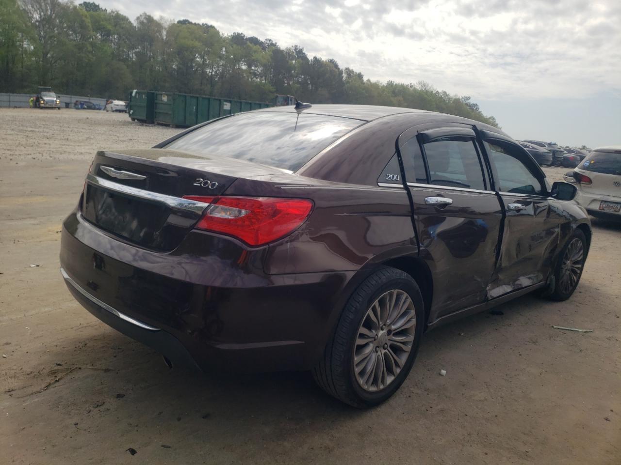 Photo 4 from auction – 2013 CHRYSLER 200 with VIN 1C3CCBCG8DN507735