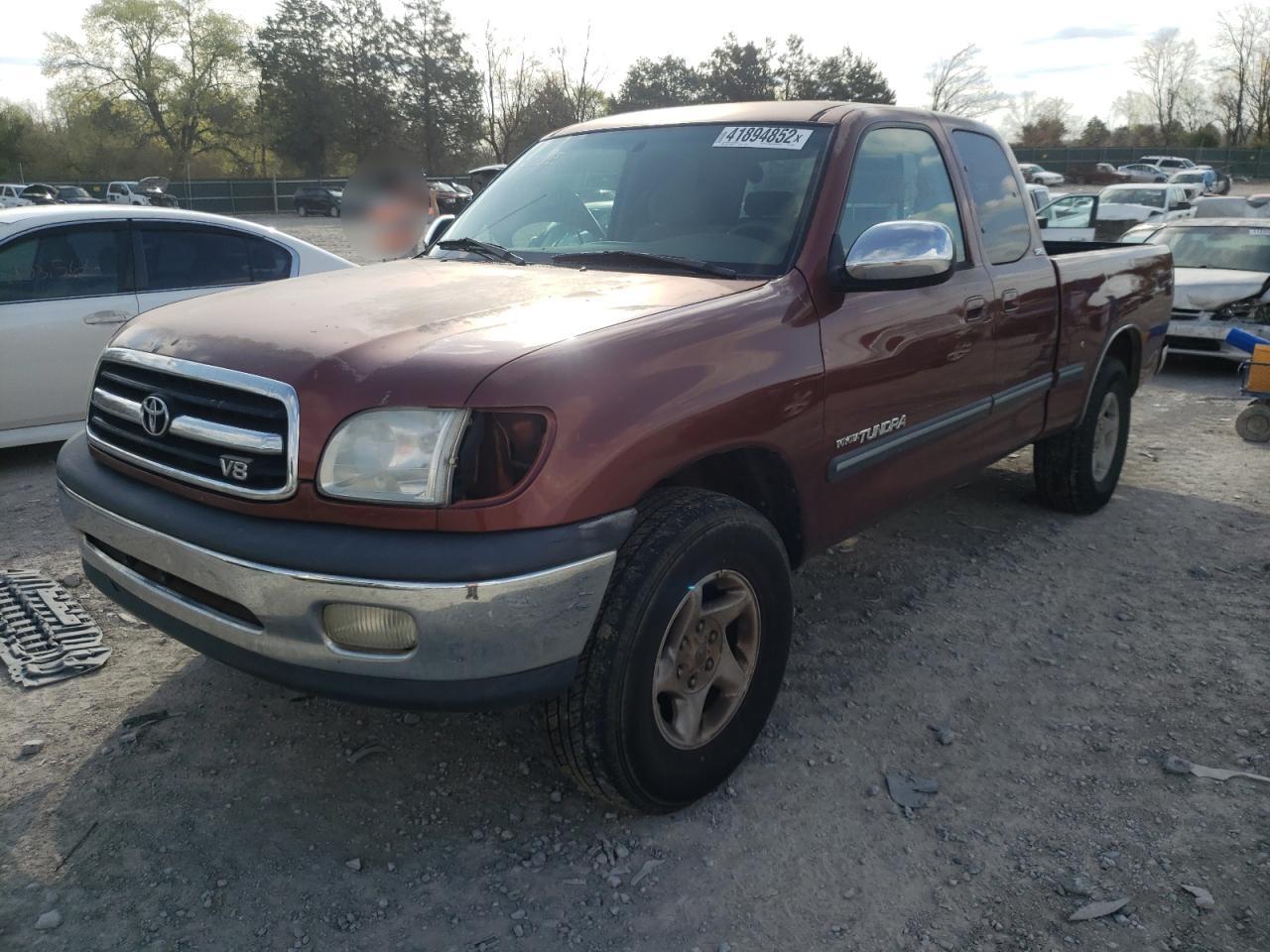 Photo 2 from auction – 2000 TOYOTA TUNDRA ACC with VIN 5TBRT3418YS040296