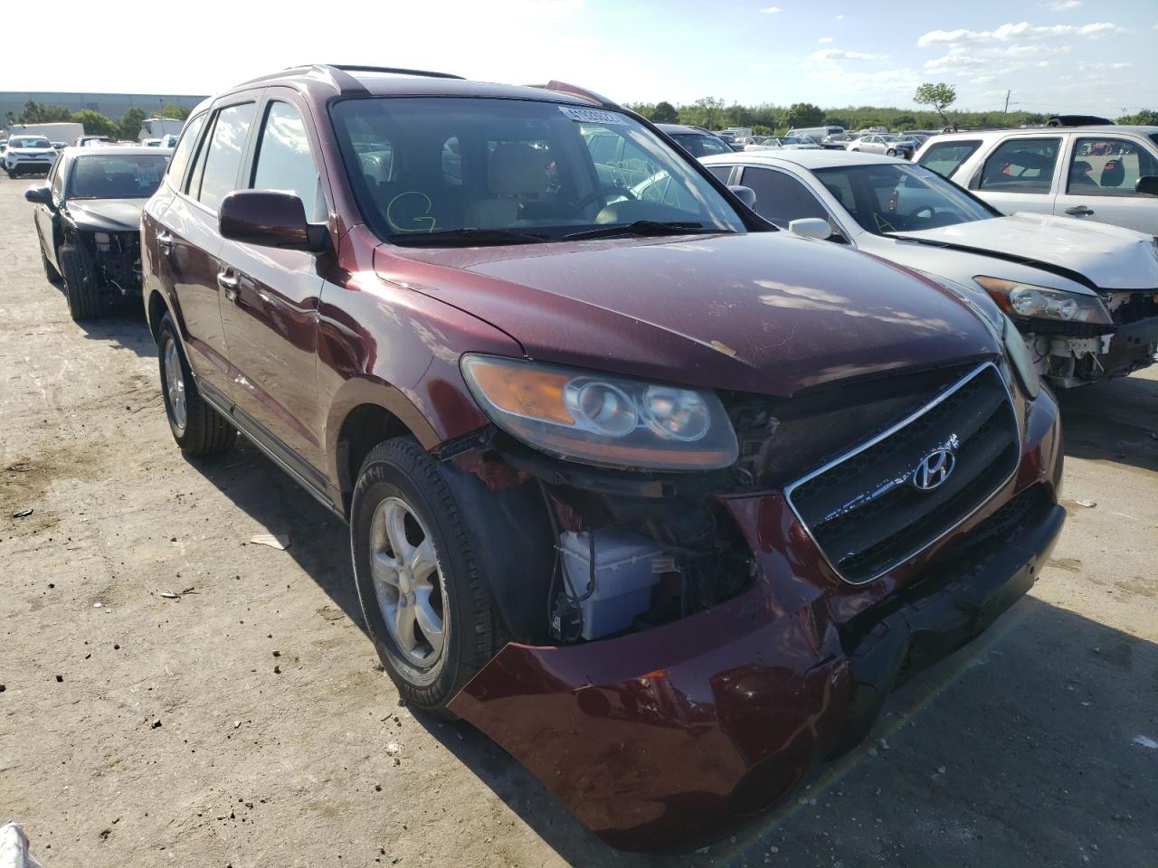 Photo 1 from auction – 2007 HYUNDAI SANTA FE G with VIN 5NMSG13D57H095027