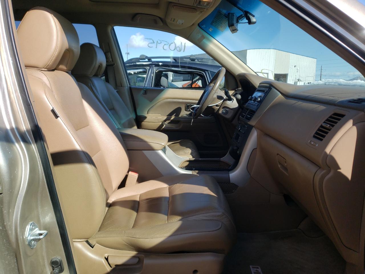 Photo 5 from auction – 2007 HONDA PILOT EXL with VIN 2HKYF18597H512019