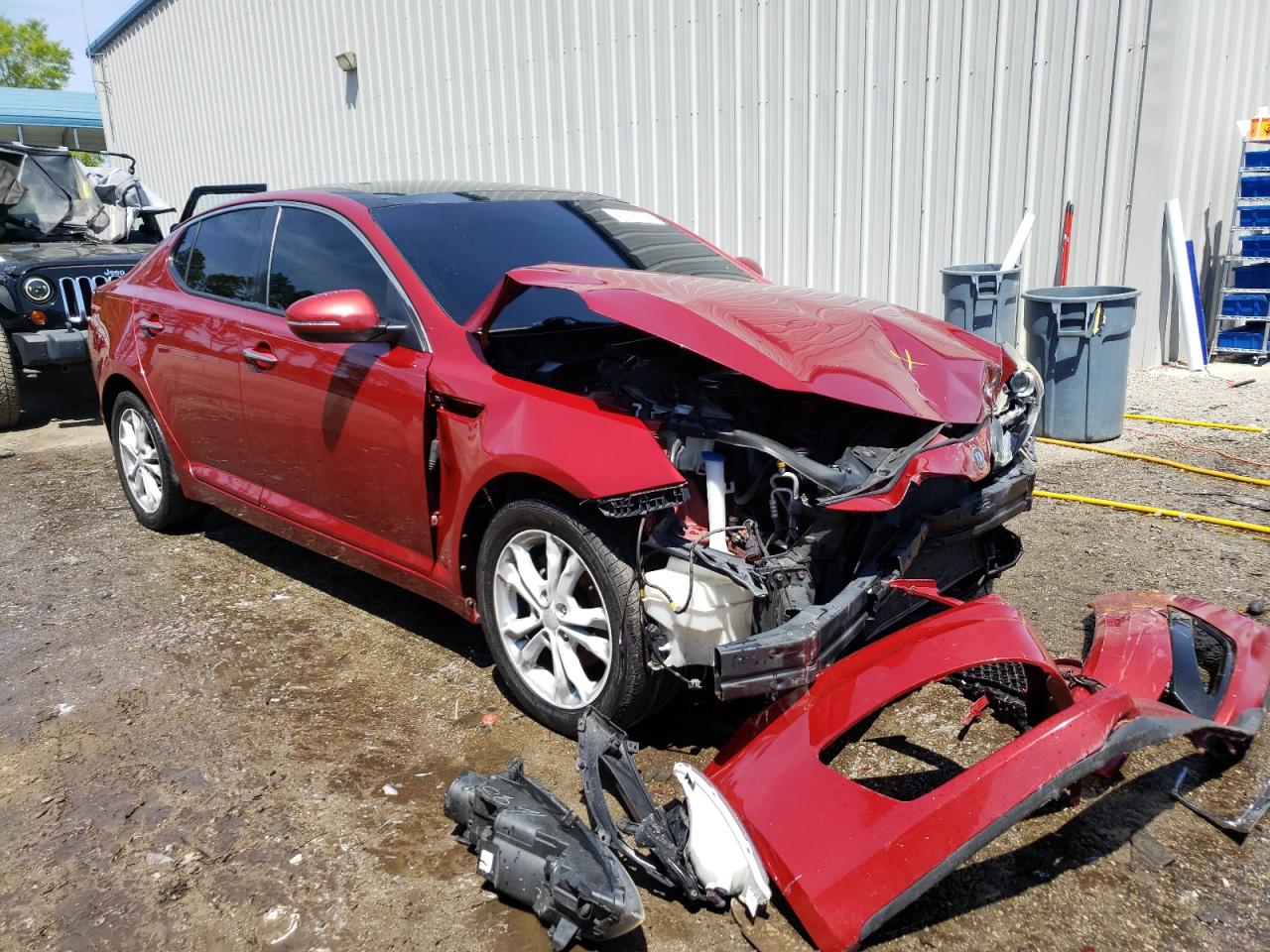 Photo 9 from auction – 2012 KIA OPTIMA EX with VIN 5XXGN4A79CG042804