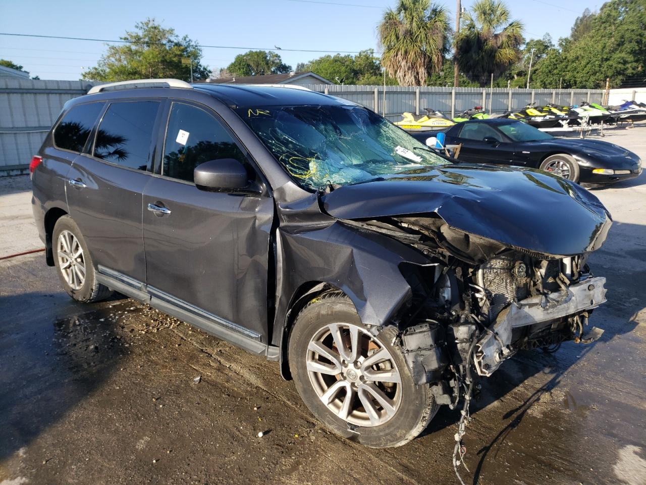 NISSAN PATHFINDER 2014 with VIN 5N1AR2MN7EC731831 - Photo from auction