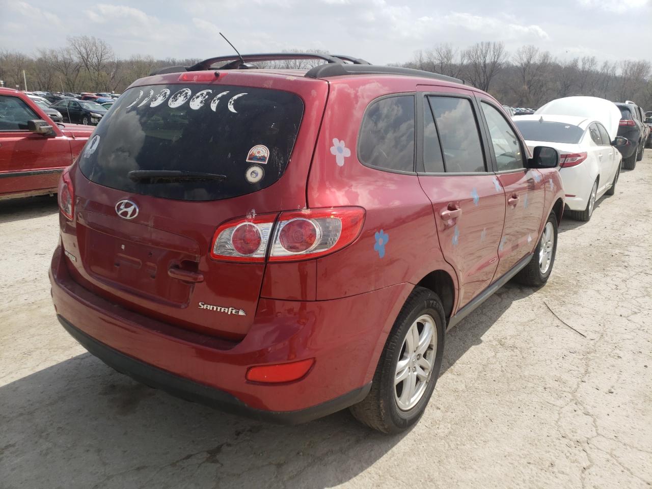 Photo 4 from auction – 2010 HYUNDAI SANTA FE G with VIN 5NMSG3AB2AH348003