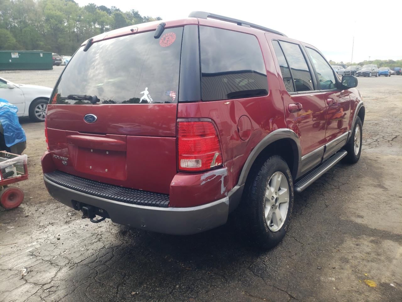 Photo 4 from auction – 2003 FORD EXPLORER X with VIN 1FMZU73K63ZA20587