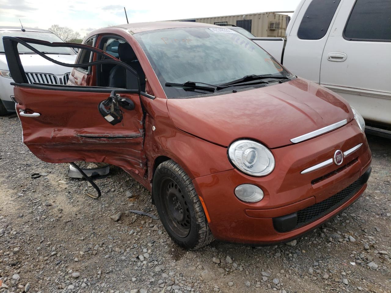 FIAT 500 POP 2013 with VIN 3C3CFFAR5DT674167 - Photo from auction