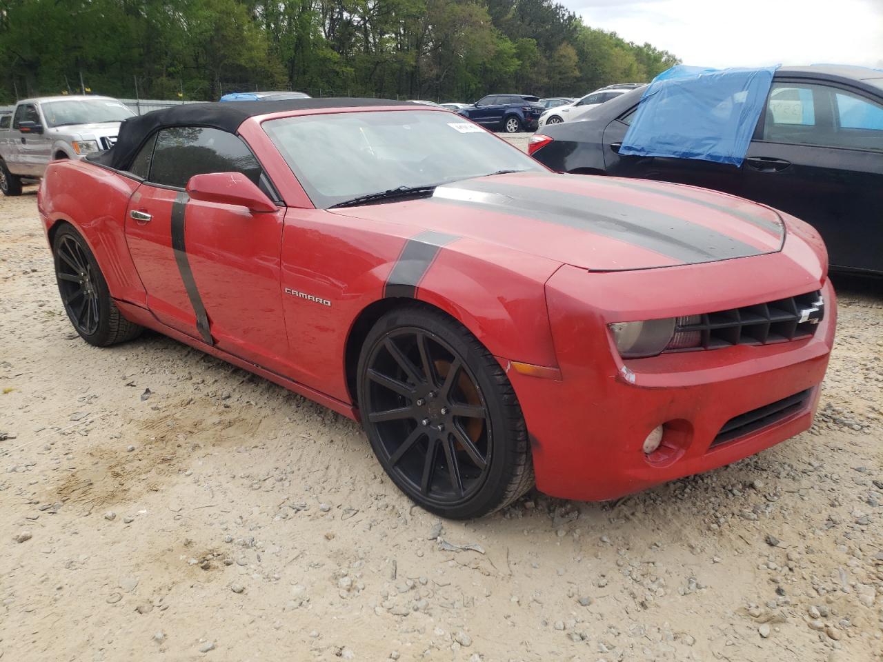 Photo 1 from auction – 2013 CHEVROLET CAMARO LT with VIN 2G1FB3D37D9229760