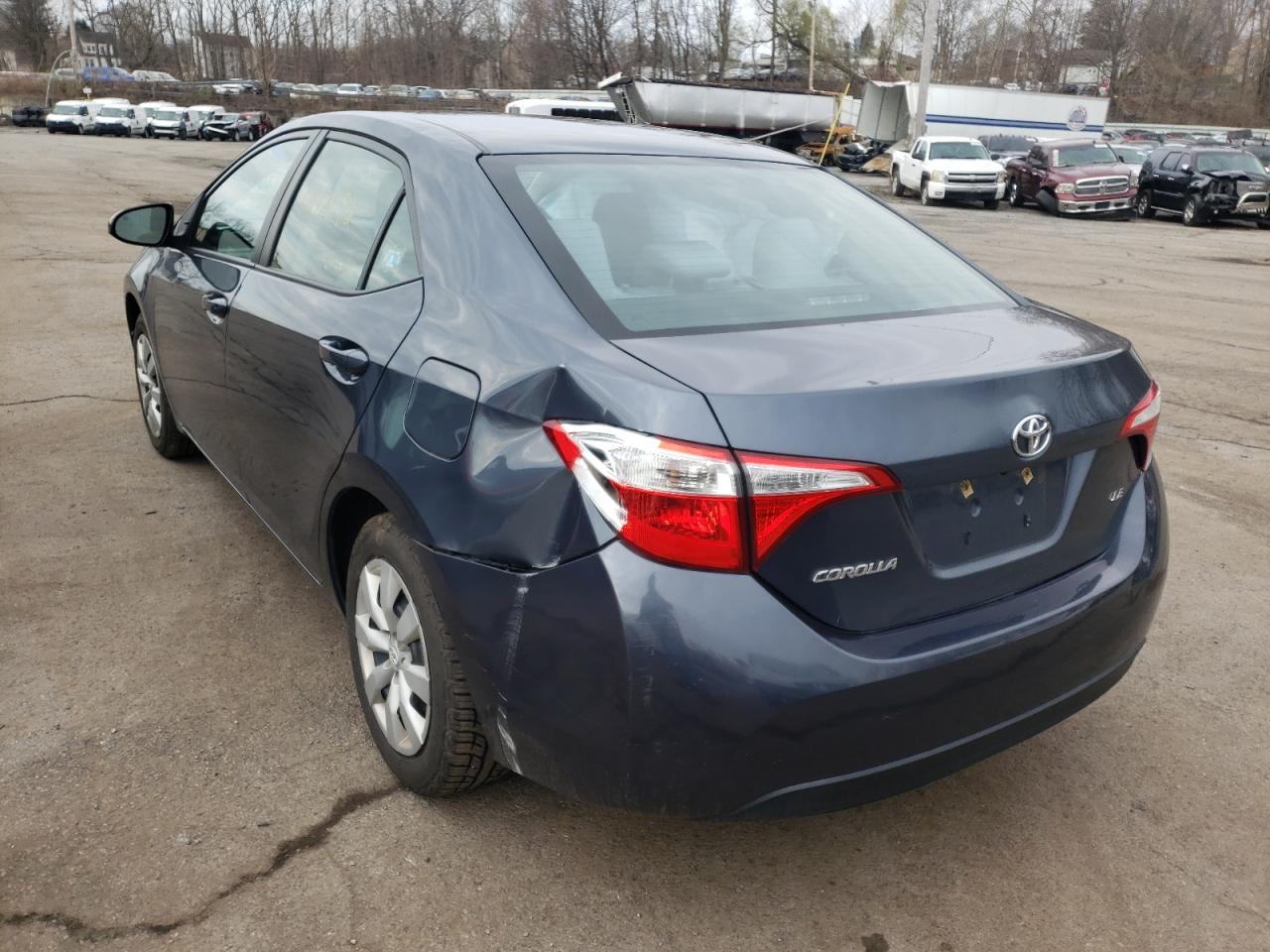 Photo 3 from auction – 2016 TOYOTA COROLLA LE with VIN 2T1BURHE0GC717967
