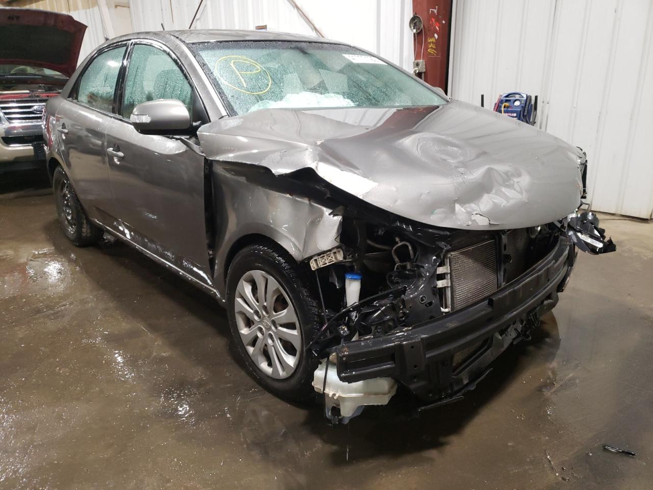 KIA FORTE EX 2010 with VIN KNAFU4A26A5218757 - Photo from auction