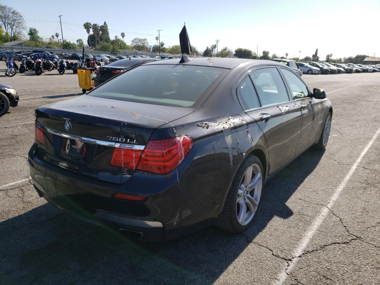 Photo 4 from auction – 2010 BMW 750 LI with VIN WBAKB8C54ACY63521